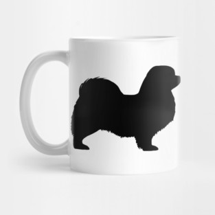 Tibetan Spaniel Silhouette Mug