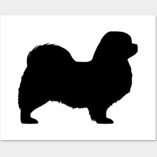 Tibetan Spaniel Silhouette Posters and Art