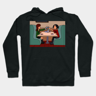Daria Faces Reality Hoodie
