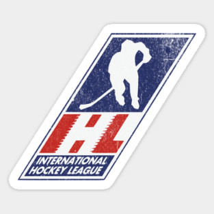 Defunct Sports League IHL International Hockey League Sticker
