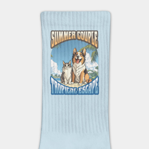 Summer Couple, Tropical Escape by Vinokurio