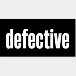 Defective Posters and Art