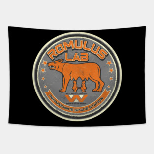 Romulus Lab Tapestry