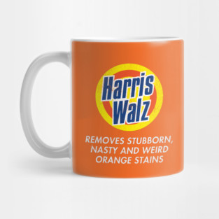 Harris Walz Removes Stubborn Nasty and Weird Orange Stains Mug