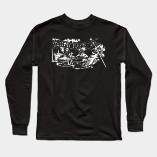 Death Race Arcade Game Long Sleeve T-Shirt