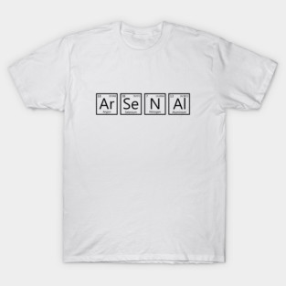 Arsenal Periodic table T-Shirt