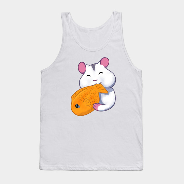 Hamster & Taiyaki Tank Top by DeguArts