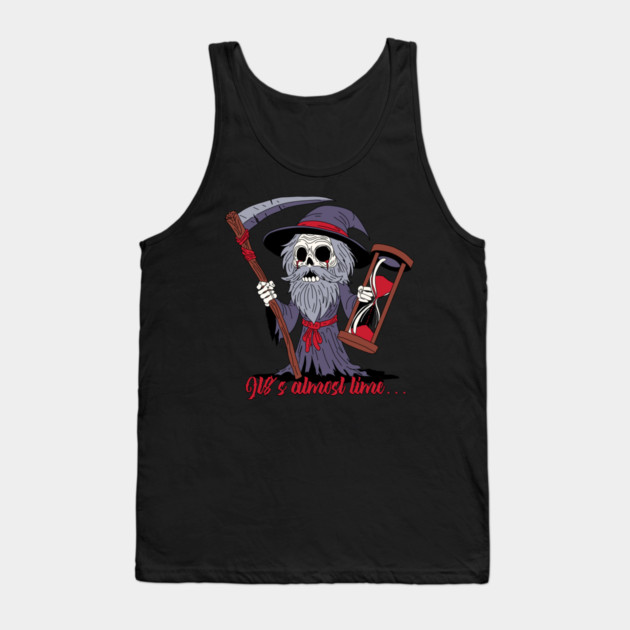 Grim Father Time Tank Top by H. R. Sinclair