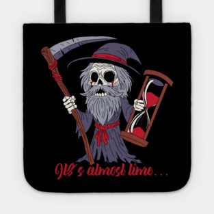 Grim Father Time Tote