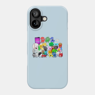 BFDI x Inanimate Insanity Phone Case