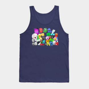 BFDI x Inanimate Insanity Tank Top