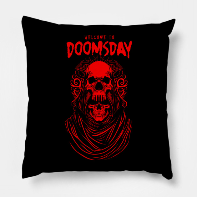 DOOMSDAY Pillow by artslaves