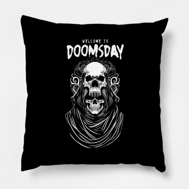 DOOMSDAY Pillow by artslaves
