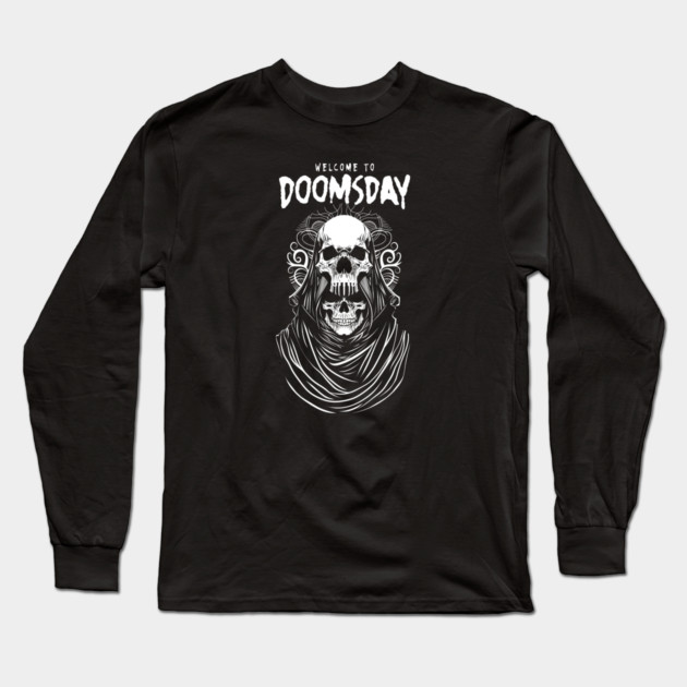 DOOMSDAY Long Sleeve T-Shirt by artslaves