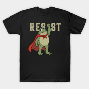 Resist-Frog T-Shirt