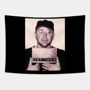 2024 Tim Walz MugShot Tapestry