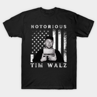 2024 Tim Walz Mug Shot T-Shirt