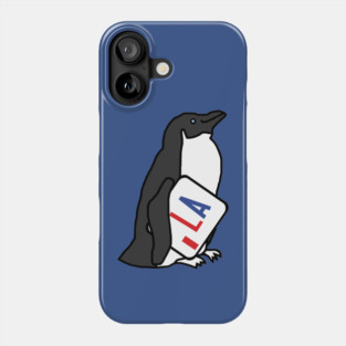 Penguin Comma La Phone Case