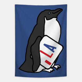 Penguin Comma La Tapestry