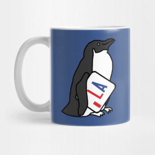 Penguin Comma La Mug