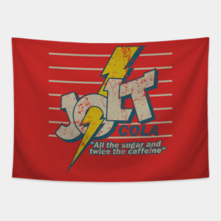 Jolt Cola 1985 old vintage Tapestry