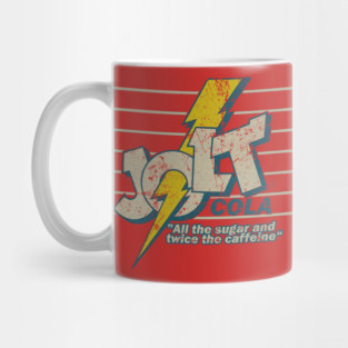 Jolt Cola 1985 old vintage Mug