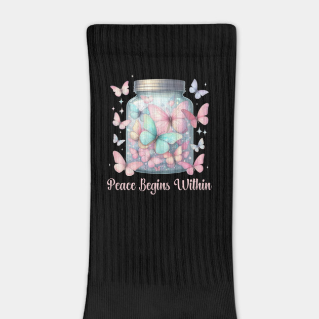 PEACE BEGINS WITHIN, MENTAL HEALTH QUOTES, SELF LOVE QUOTES by Prinyos