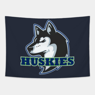 Huskies Tapestry