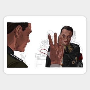 Inglourious Basterds: 3 Glasses Magnet