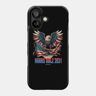 Harris-Walz-2024 Phone Case