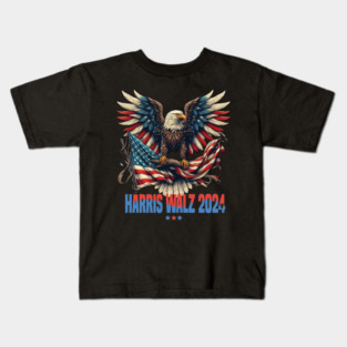 Harris-Walz-2024 Kids T-Shirt