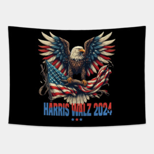 Harris-Walz-2024 Tapestry