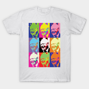 Tim Walz - Joyful Warrior Pop Art T-Shirt