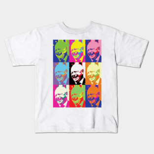 Tim Walz - Joyful Warrior Pop Art Kids T-Shirt