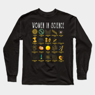 Women In Science Long Sleeve T-Shirt