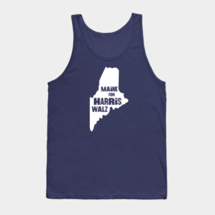 Maine for Harris Walz Tank Top