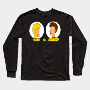 Beavis And Butthead 90S Long Sleeve T-Shirt