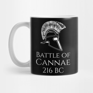 Battle Of Cannae Carthaginian Military History Punic Wars Mug