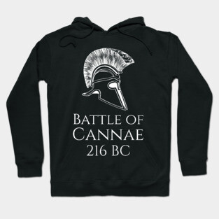 Battle Of Cannae Carthaginian Military History Punic Wars Hoodie