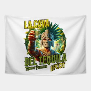 La Cava Del Tequila Bar World showcase Mexico Pavilion II Tapestry