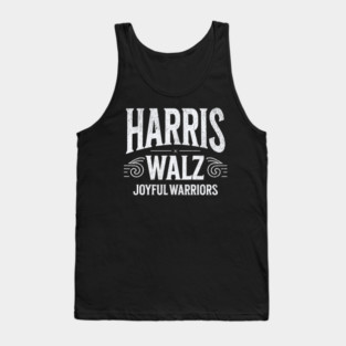Harris Walz Joyful warriors vintage Tank Top