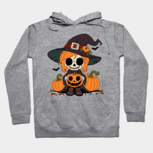 Cute Autumn Witch Hoodie