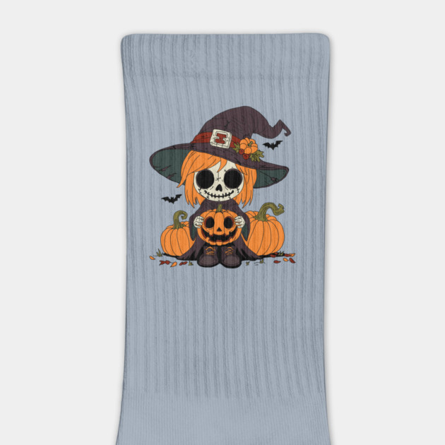 Cute Autumn Witch by H. R. Sinclair