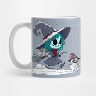 Cute Winter Witch Mug