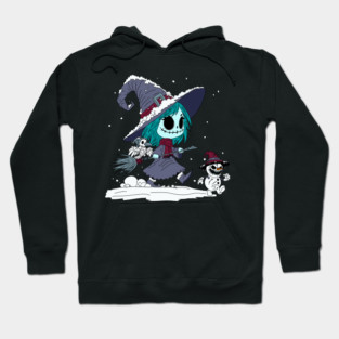 Cute Winter Witch Hoodie