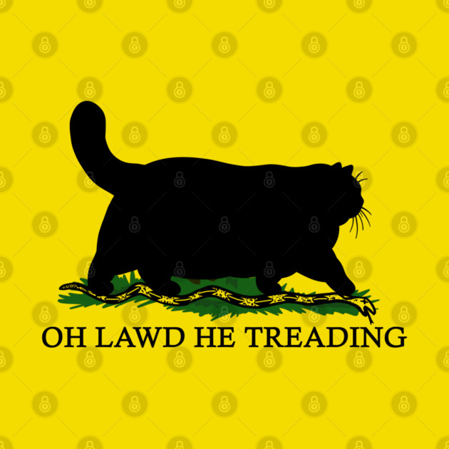 Oh Lawd He Treading by KilkennyCat Art