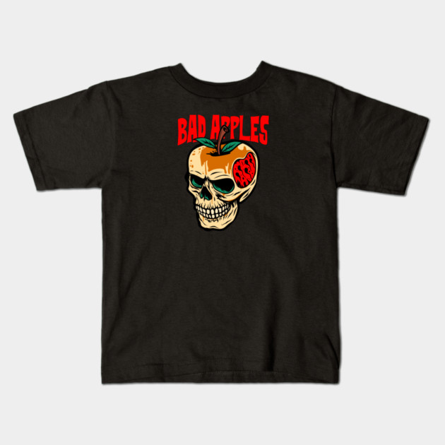 BAD APPLES Kids T-Shirt by artslaves