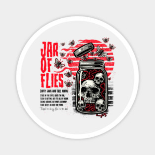 JAR OF FLIES Magnet