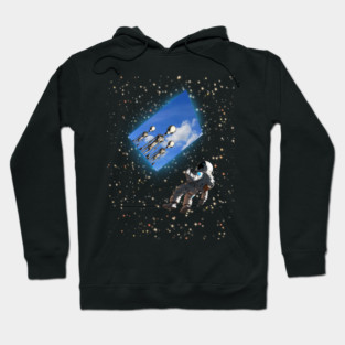 Astronaut Discovers Alien Portal Hoodie