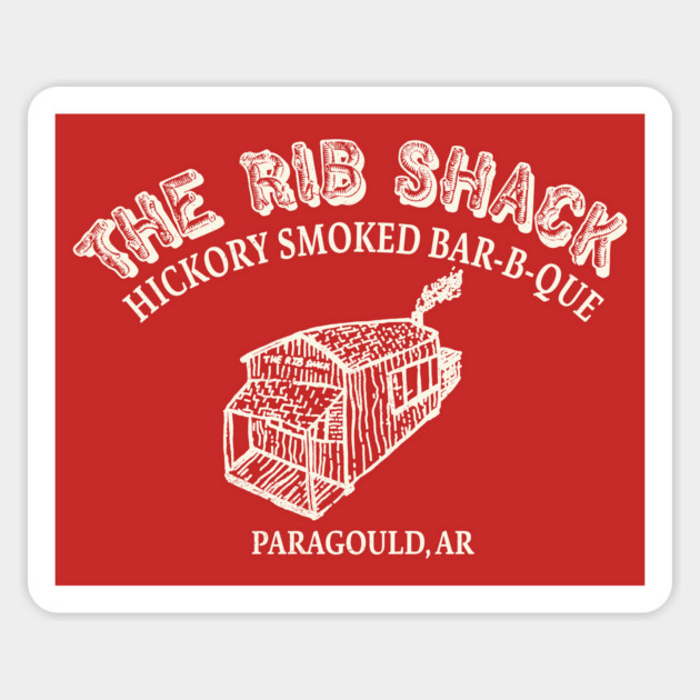 The Rib Shack Sticker by rt-shirts